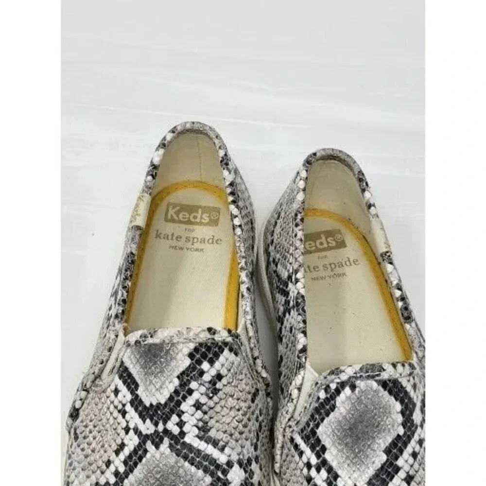 Keds for Kate Spade Sneaker Women's Snake Print Slip On Loafer Shoe size 6 - Picture 8 of 11
